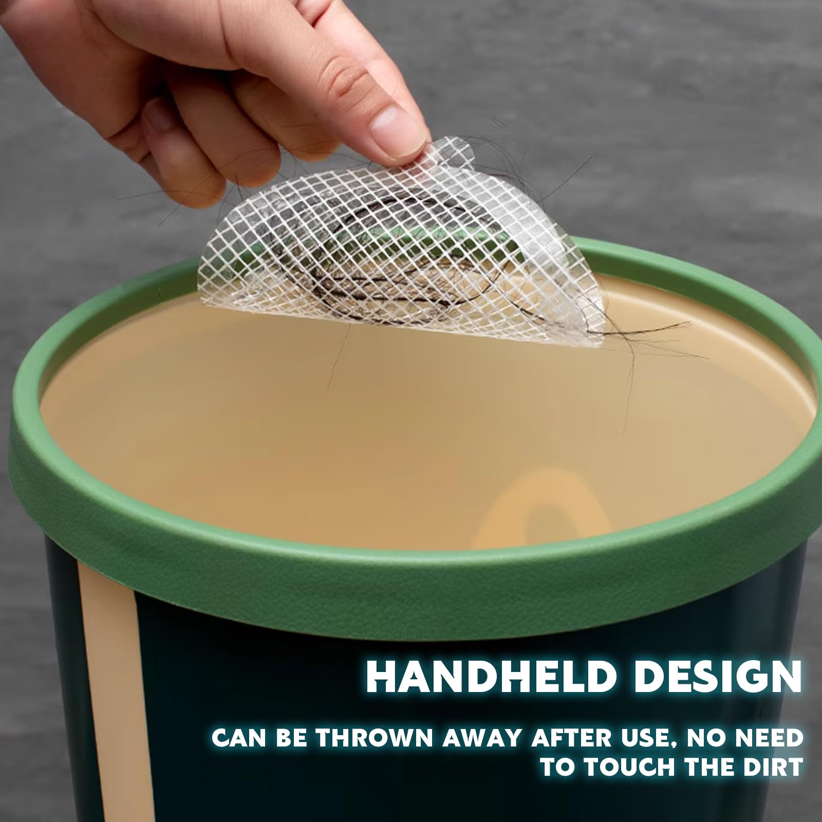 30 Filtri Doccia USA E GETTA - Antipelo Per Scarico Bagno, Cucina, Vasca | 11 Cm | Previene Intasamenti