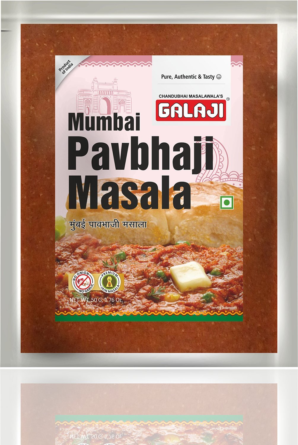Galaji Mumbai Pav Bhaji Masala - 50 Grams Homemade Powdered | for Healthy Cooking | Ready to Cook | All Seasonings Spices | Pure & Hygiene | Spice Mix (B01GFK8G40) Amazon Price History, Amazon Price Tracker