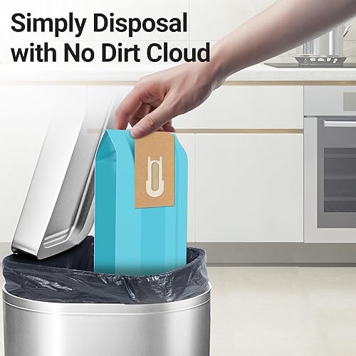 Miniatura 12 de PK80009 - Paquete de 18 bolsas desechables para aspiradora Oreck Commercial XL, bolsas de filtración verticales, compatibles con modelos Oreck XL