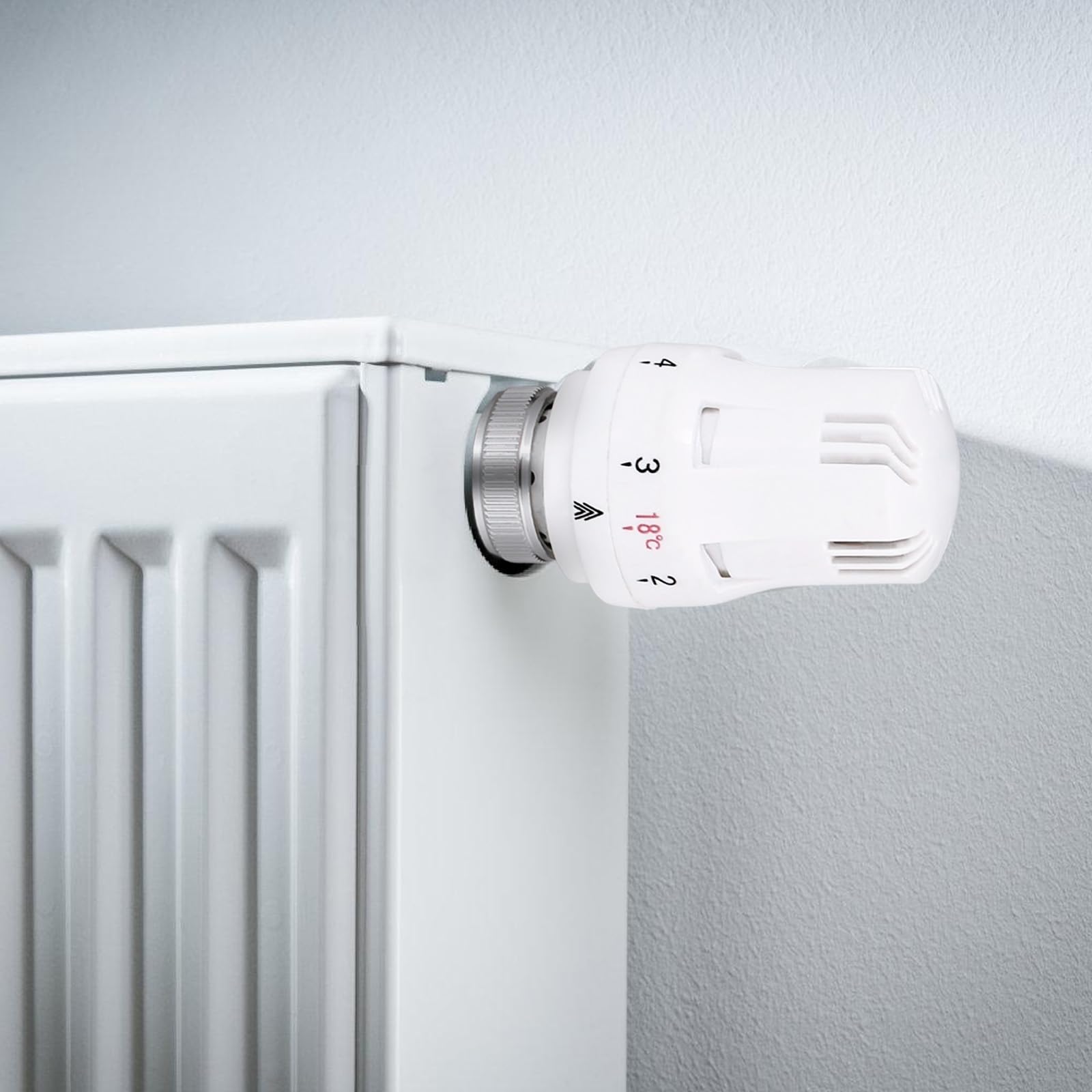 6 sztuk głowic termostatu zaworu grzejnika, głowica termostatu M30 x 1,5, termostat chłodniczy, termostat grzejnika zawór chłodniczy głowica zapasowa, termostaty grzejnika zawory chłodnicze do biura