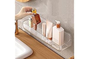 Acrylic Wall Mounted Shower Caddy