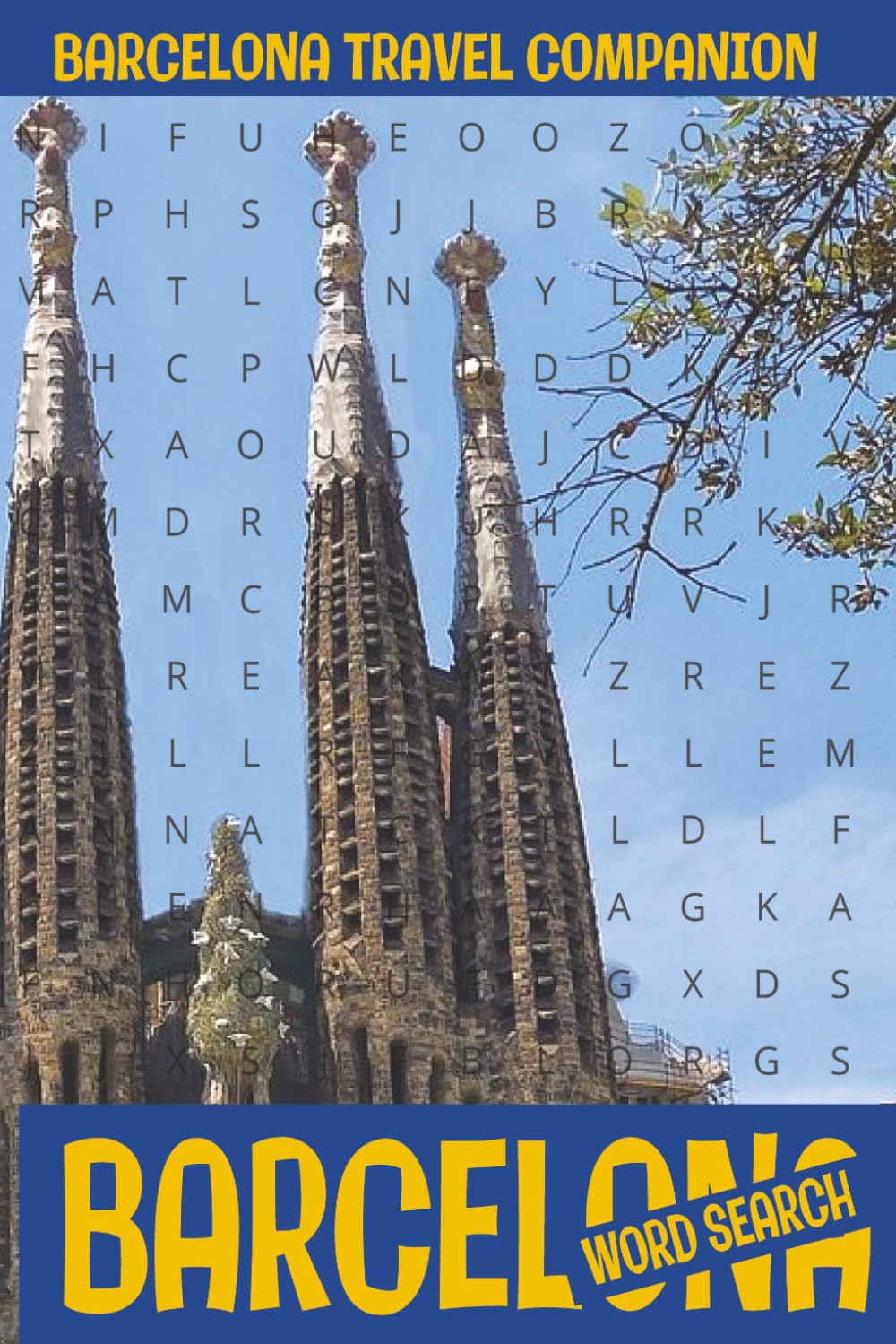 Barcelona Travel Word Search (Travel Companion Series)