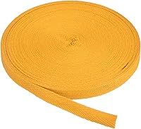 Vista 21 de PATIKIL Cinta de sarga de algodón de 1 pulgada, 50 yardas, cinta de algodón, cinta de encuadernación al bies, cinta de espiga para costura, Verde