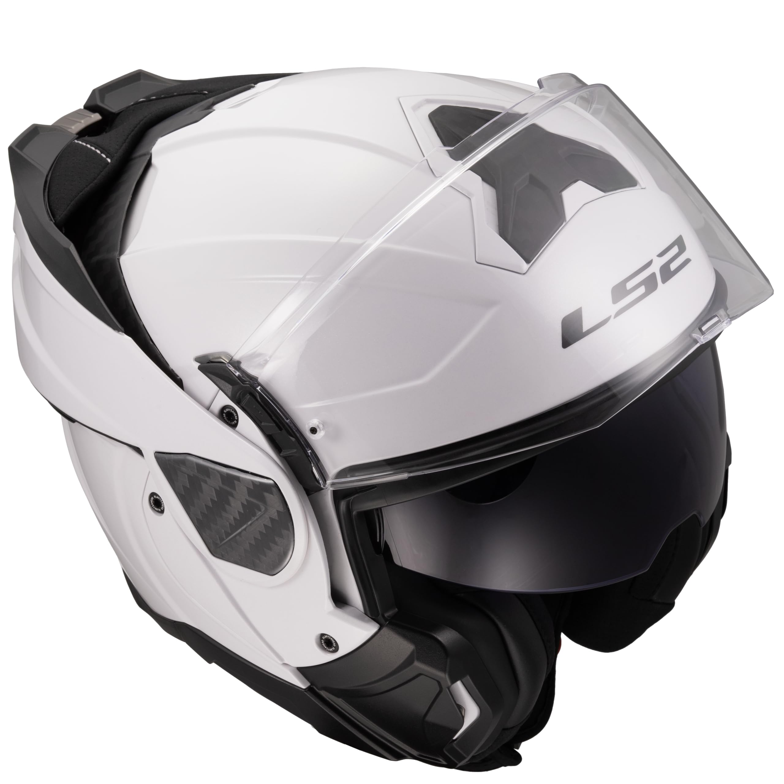 LS2, Casque Moto Modulable ADVANT II Solid Gloss White
