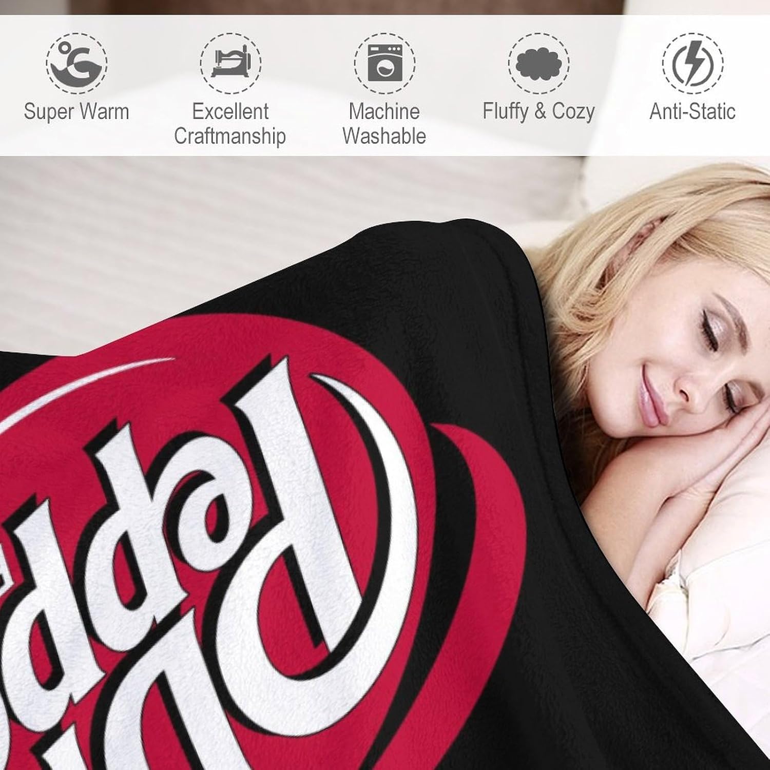 Cool Blanket, 40x50 inch Cozy Blanket, Bedroom Throws for Couch, Soft Warm Party Decorations Blanket Throw - Image 4