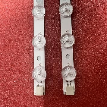 LED Strip 11LED Fit for Kunft 32DLM16 Fit for Panasonic TX-32E302B TX-32A300E TX-32DS352E Fit for Toshiba 32W3453R 32W1333DG 32L3863DG 32L3733DG4 PCS for 2 TV