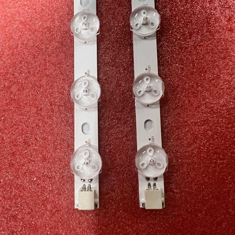 Bande de rétroéclairage LED (2) for 32PFL3008H 32PFL3008H12 32PFL3008H/12 Compatible Fit for Panasonic TX-32FS350E TX-32A300E TX-32C300B TX-32DS352E 32 NDV(4 PCS for 2 TV)