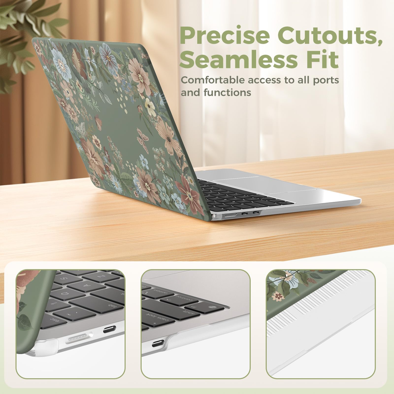 Amazon.co.jp: iLeadon MacBook Air 13.6インチケース 2025 2024-2022