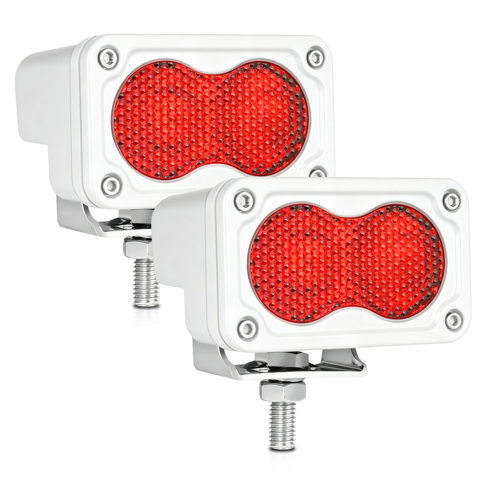 Auto Power Plus 3 inch Red LED Pods