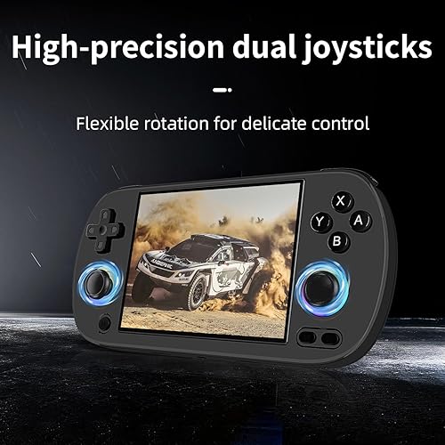 Miniatura 4 de RG40XX H - Consola de juegos portátil retro de 4.0 pulgadas, pantalla IPS, sistema Linux, reproductor de juegos, tarjeta precargada de 5000 juegos,
