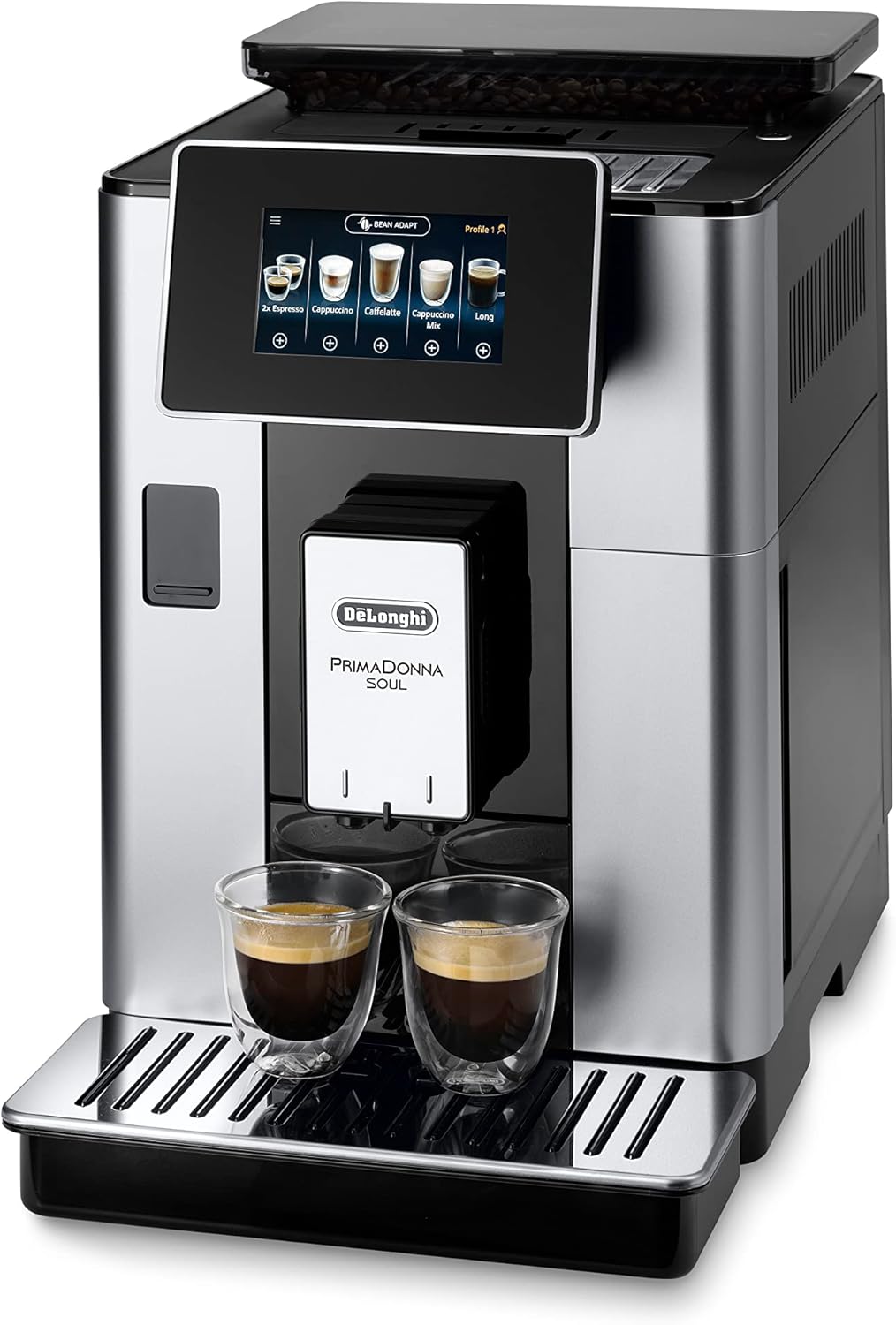 DeLonghi ECAM612.55.SB PrimaDonna Soul Macchina Automatica per Caffè in Chicchi DLSC500 ECODECALK Decalcificante Macchine Caffè Ecologico DeLonghi ECAM612.55.SB PrimaDonna Soul Macchina Automatica per Caffè in Chicchi DLSC500 ECODECALK Decalcificante Macchine Caffè Ecologico