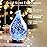 Porseme 150ml Glass Essential Oil Diffuser Aromatherapy Ultrasonic Cool Mist Humidifier 6 Running Hours Waterless Auto-Off Air Diffusers for Sleeping,Yoga,Office Working Spa and Rest (Deep Desert)