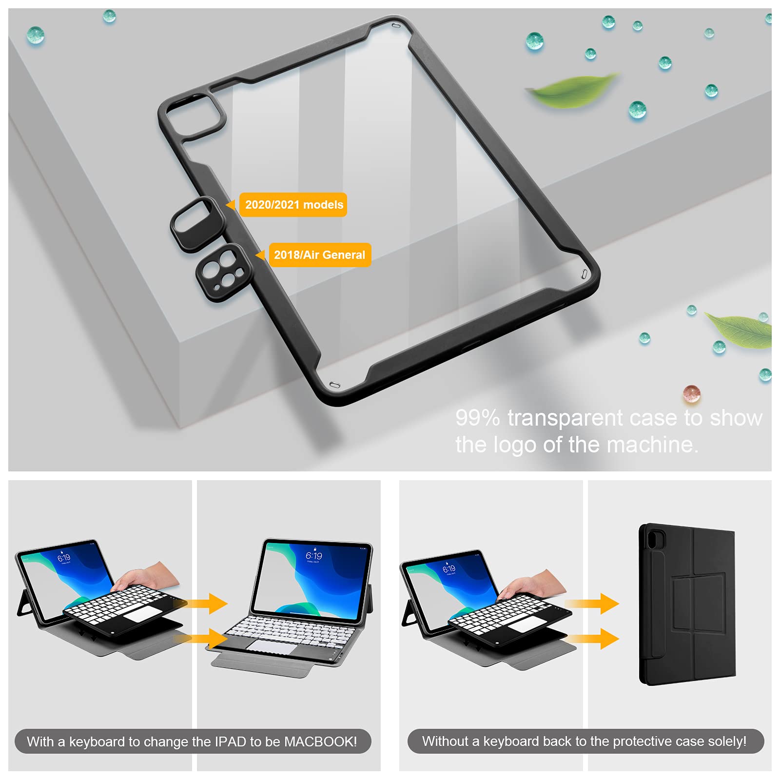 Amazon | YMXuan iPad Air 第5世代2022/第4世代2020 10.9インチ