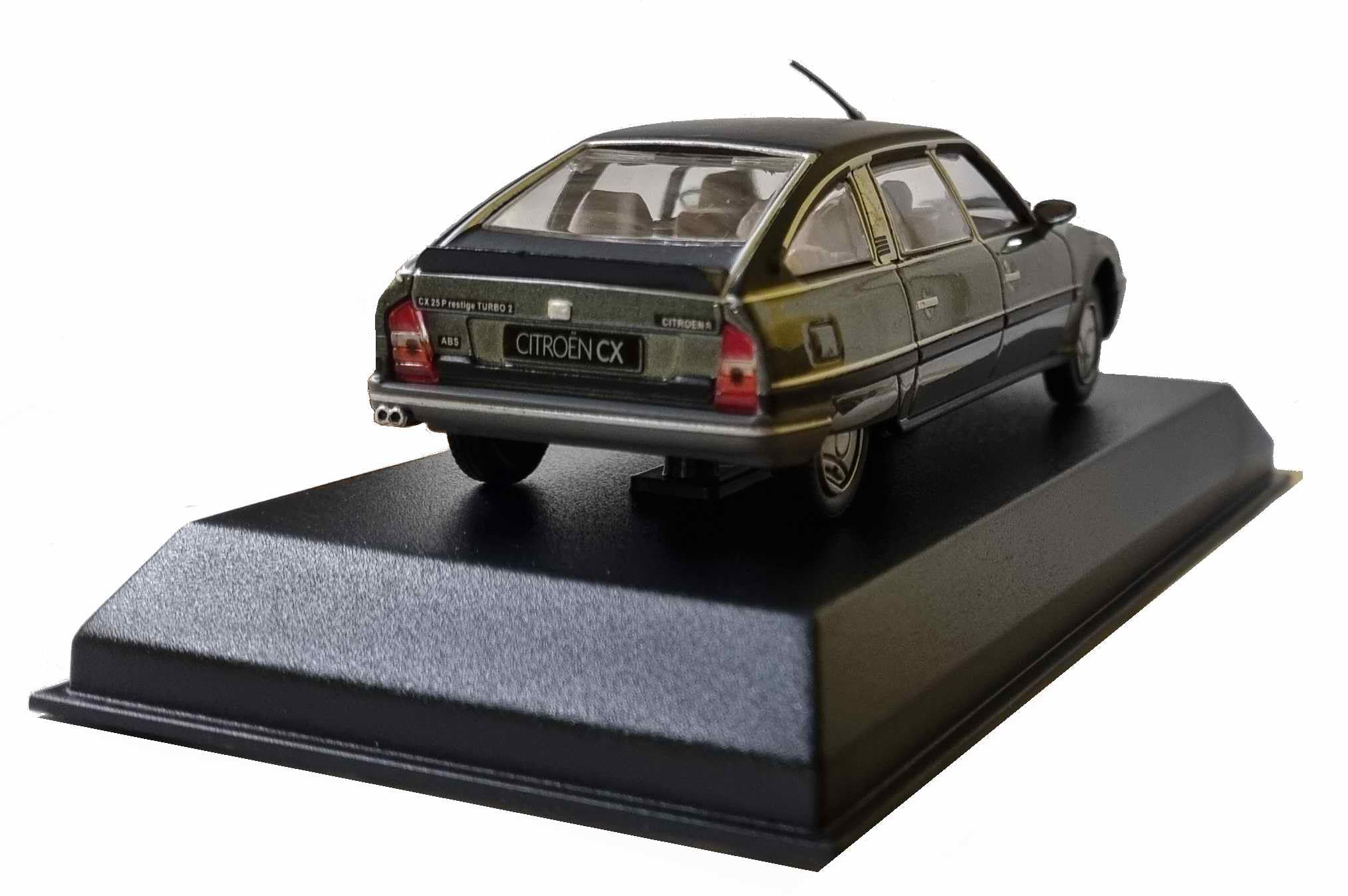 NOREV Citroen CX Turbo 2 Prestige de 1986 Gris Métallisé Voiture de Collection 1/43 Métal