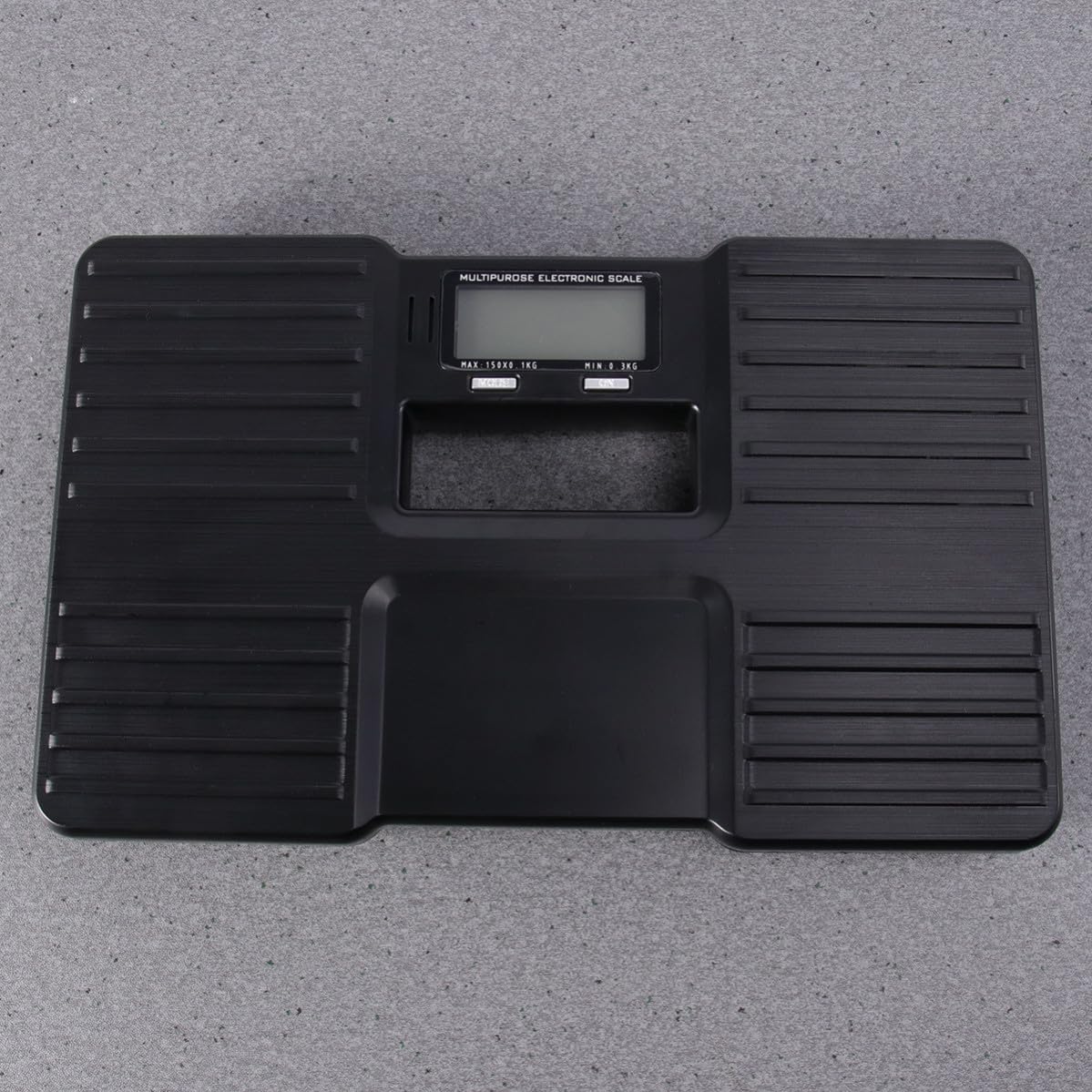 Báscula Digital de Equipaje y Paquetería de Plástico, 150kg, Negro