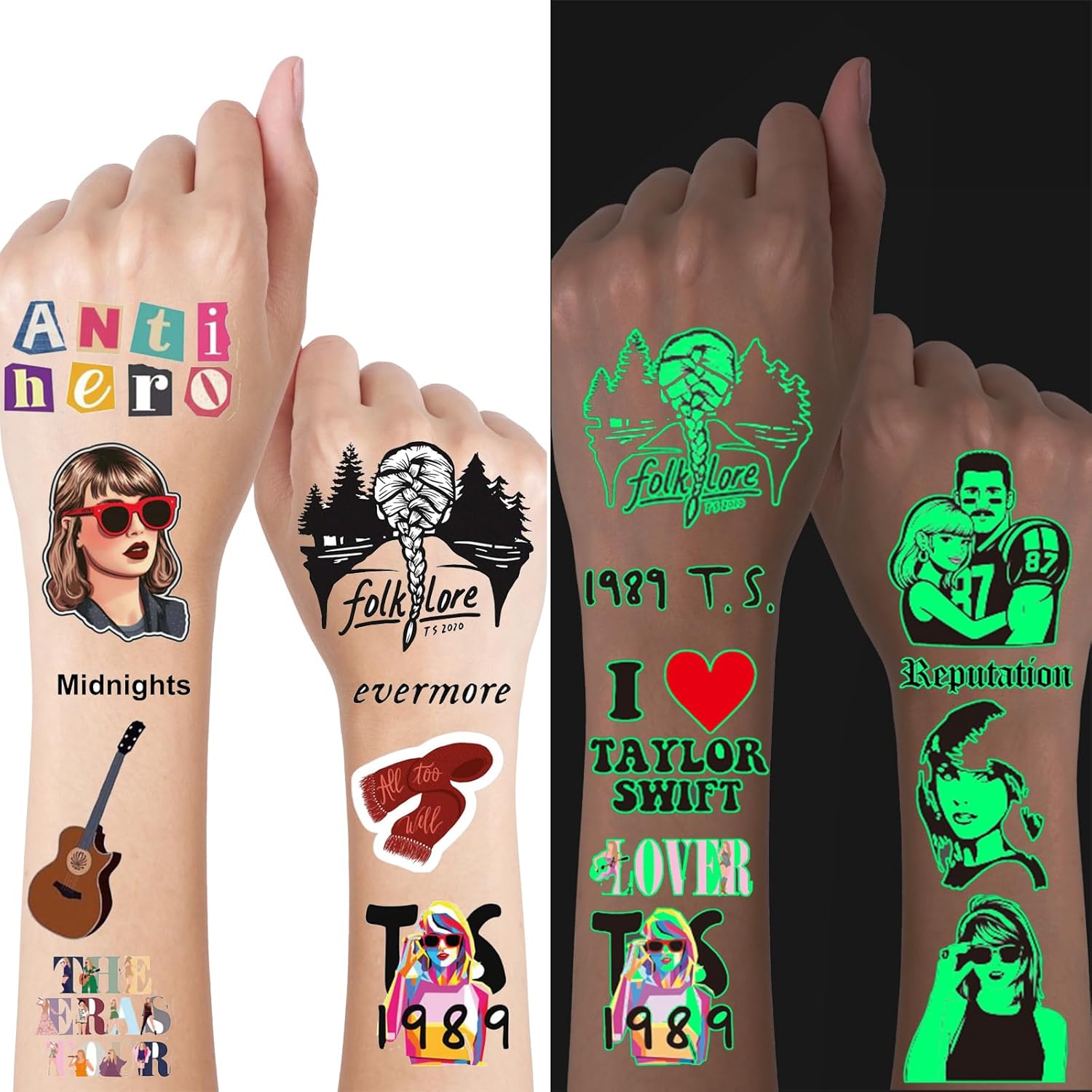 Taylor Temporary Tattoos for Kids Party Supplies, Temp Tattoo Stickers for Kids Girls Boys Birthday Party Favors Activities Taylor Tattoo Glitter Taylor Temporary Tattoos for Kids Party Supplies, Temp Tattoo Stickers for Kids Girls Boys Birthday Party Favors Activities Taylor Tattoo Glitter