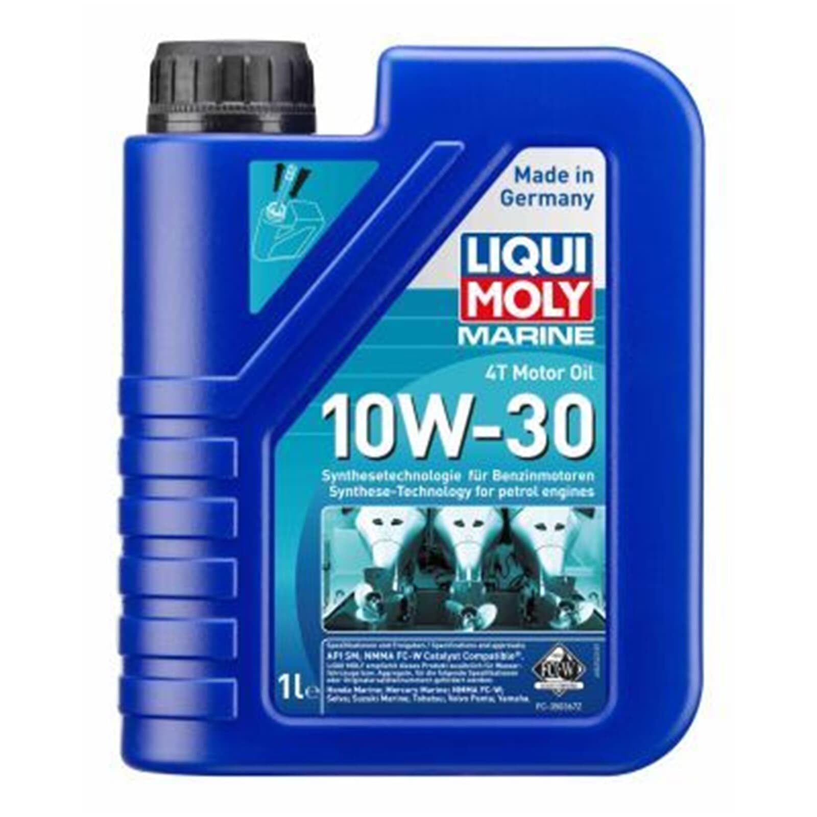 Liqui Moly Marine 4T Motor Yağı 10W-30 1 Litre Otomotiv Bakım Ürünü