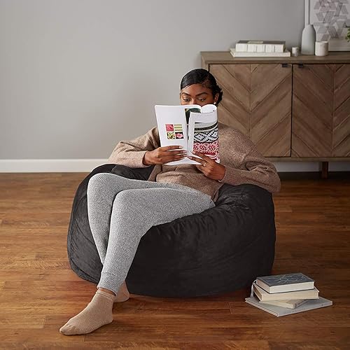 Miniatura 7 de Tienda Basics - Puf relleno de espuma viscoelástica con funda de microfibra