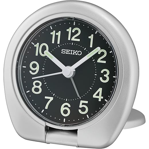 Seiko Sakai Foldable Travel Alarm Clock