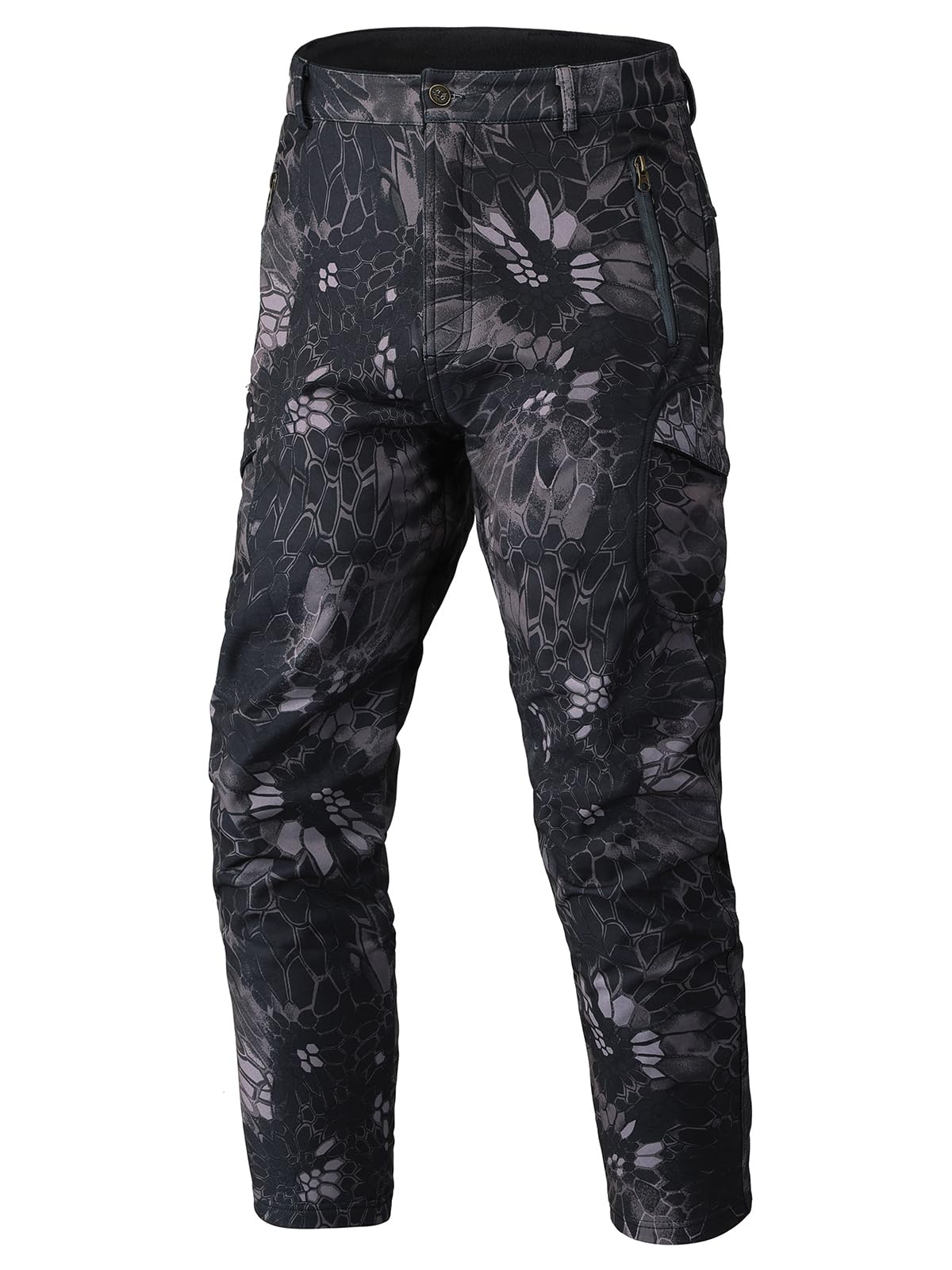 Pantalones tácticos de camuflaje para hombre, pantalones de trabajo resistentes al agua, térmicos para senderismo