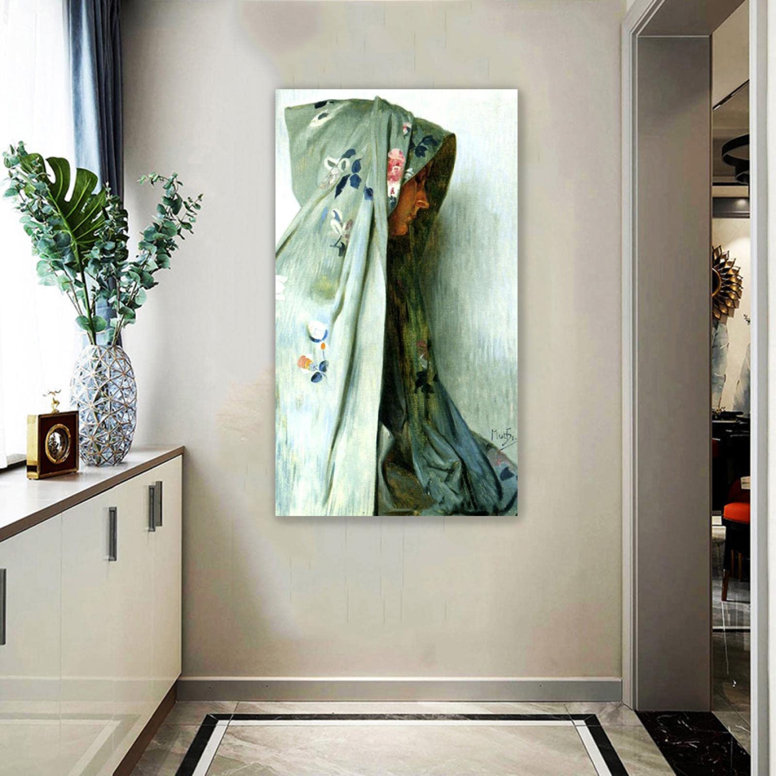 Amazon.co.jp: アルフォンス・ミュシャ 「サラ・ベルナールの肖像