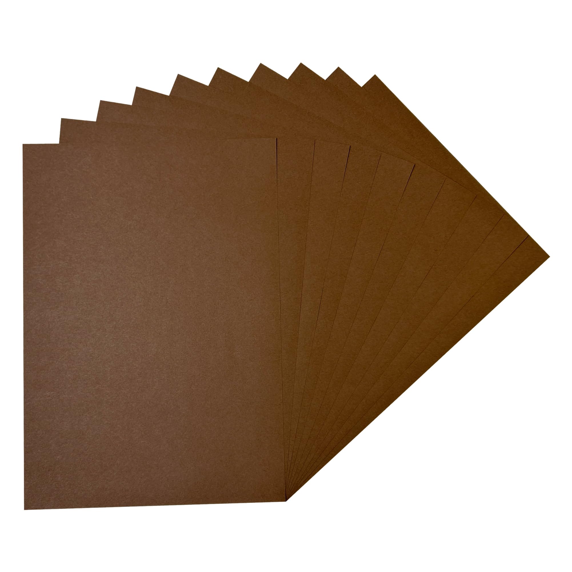 Janrax Brown Pack Of 100 A5 Coloured Paper 75Gsm Sheets