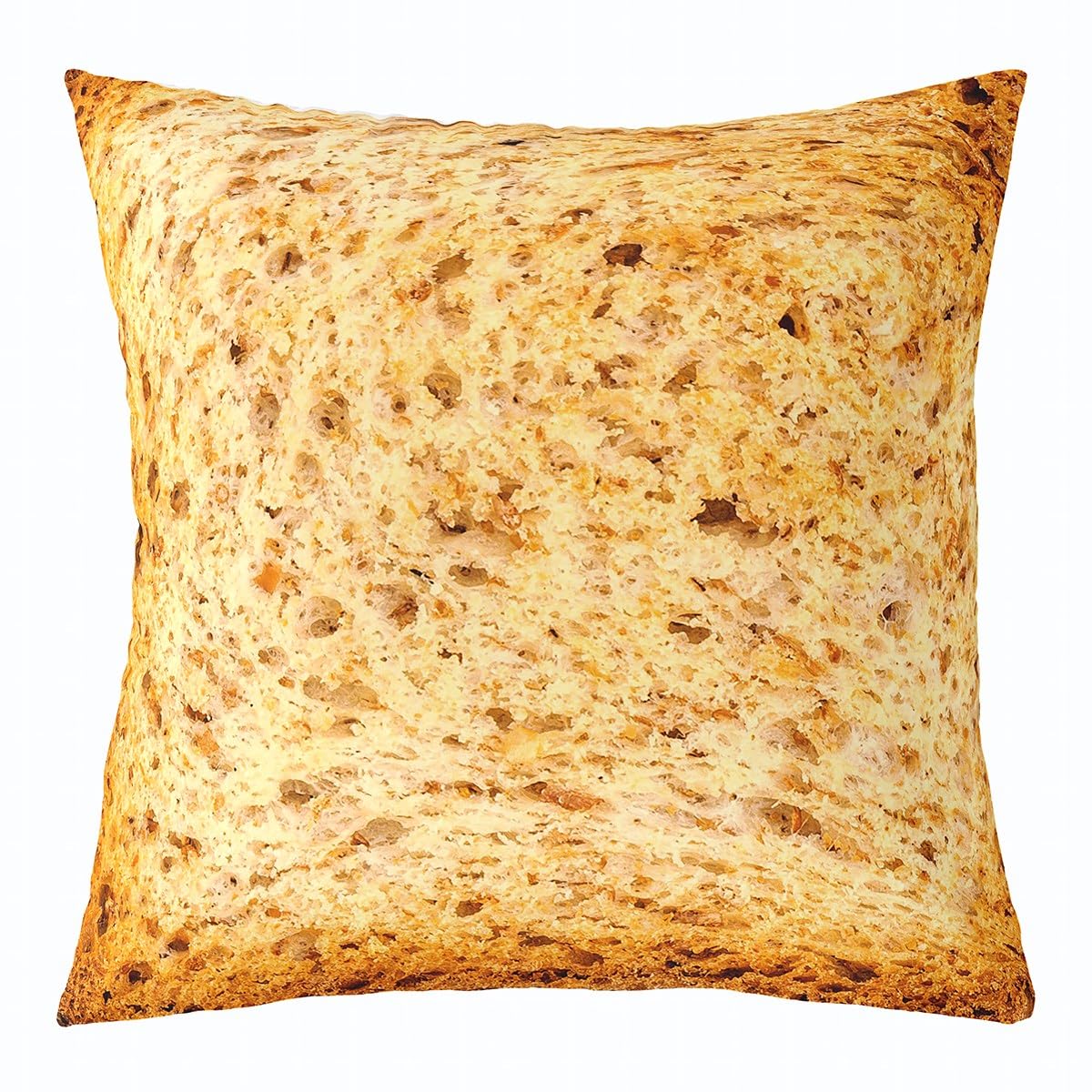 Homewish Burrito Wrap Throw Pillow Cover 16x16 Inch,Mexican Cake Pillow Cover for Kids,Delicious Pancake Cushion Cover Soft,3D Food Print Decorative Pillow Cover for Sofa