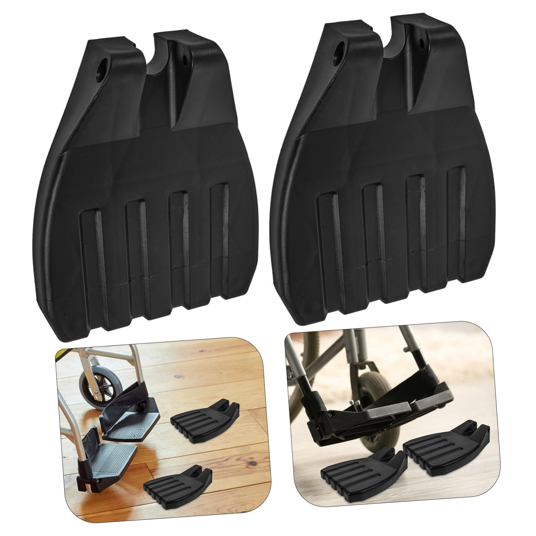 Beaupretty Reposapiés Para Silla De Ruedas De 8 Piezas Reposapiés Universal Para Silla De Ruedas Para a De as Pedal De Repuesto Para a De as Pedal Elevador