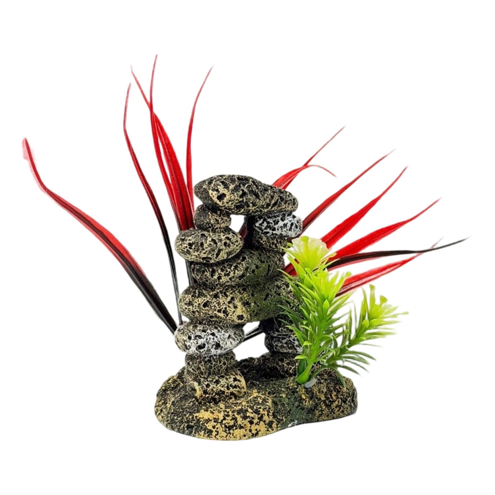 Snorvixre Retro Resins Aquarium Ornament for Fish Hiding and Fish Breeding Decoration Aquarium Landscape Decoration