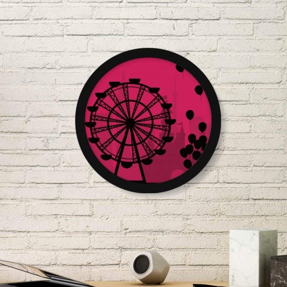 Cadre photo grande roue pour habiller un mur vide sans éclat
