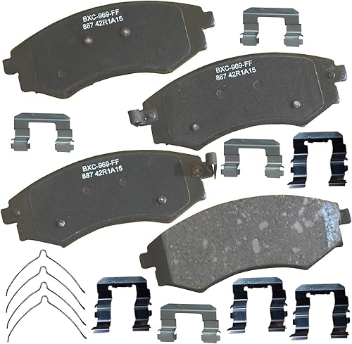 Miniatura 191 de Pastillas de freno delanteras cerámicas Bendix Premium SBC11 para modelos seleccionados Dodge Dart, Ford Fairlane, Falcon, Sedan Delivery, Mustang