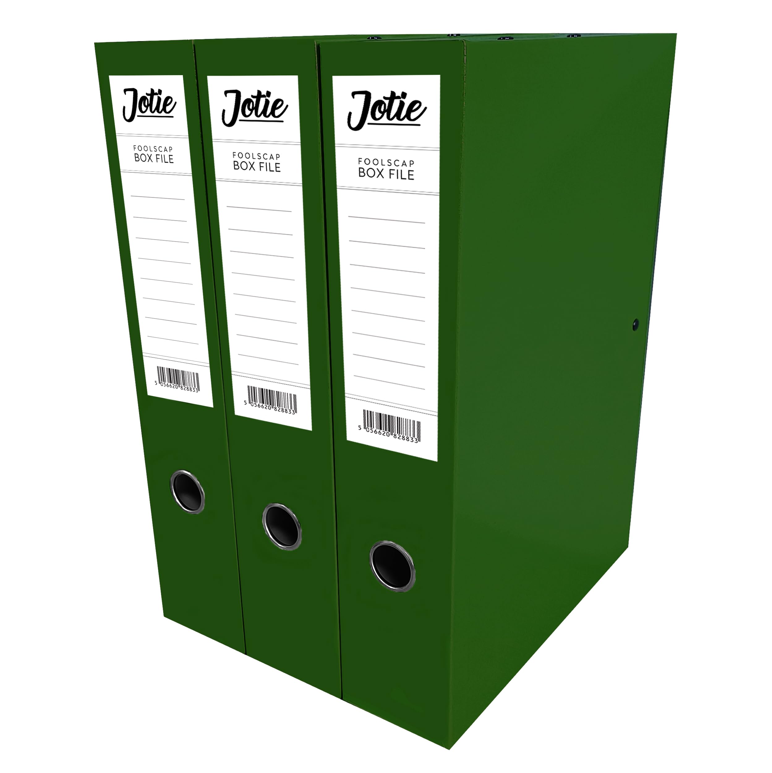 Box File with Lock Spring Ring Pull & Catch Glossy Finish 75mm Spine Ideal Document Organiser for Office School Paperwork Storage Foolscap Box Files