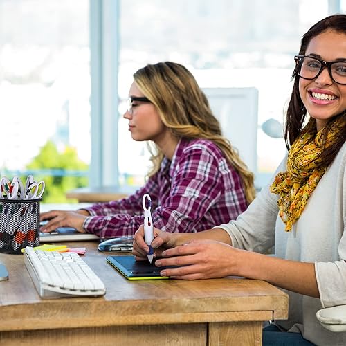 Miniatura 6 de Bolígrafos retráctiles con clip de hebilla 4 en 1, bolígrafos de tinta multicolor para enfermeras con llavero para suministros de oficina, regalos