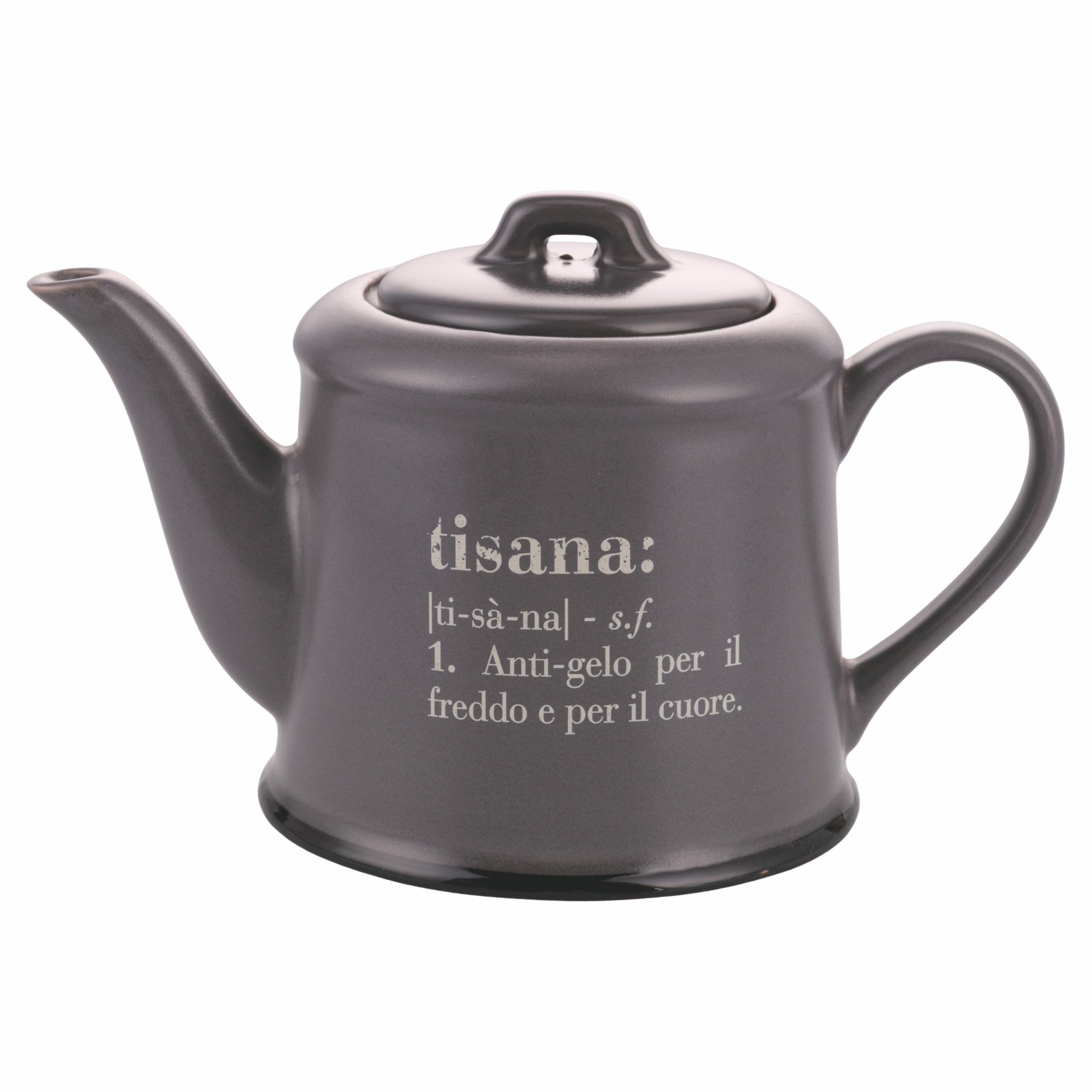 Villa d'Este Home Tivoli 2000 Victionary Stoneware Teapot 900ml