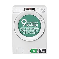 Candy RapidÓ Lavatrice Slim 7 Kg, Libera Installazione