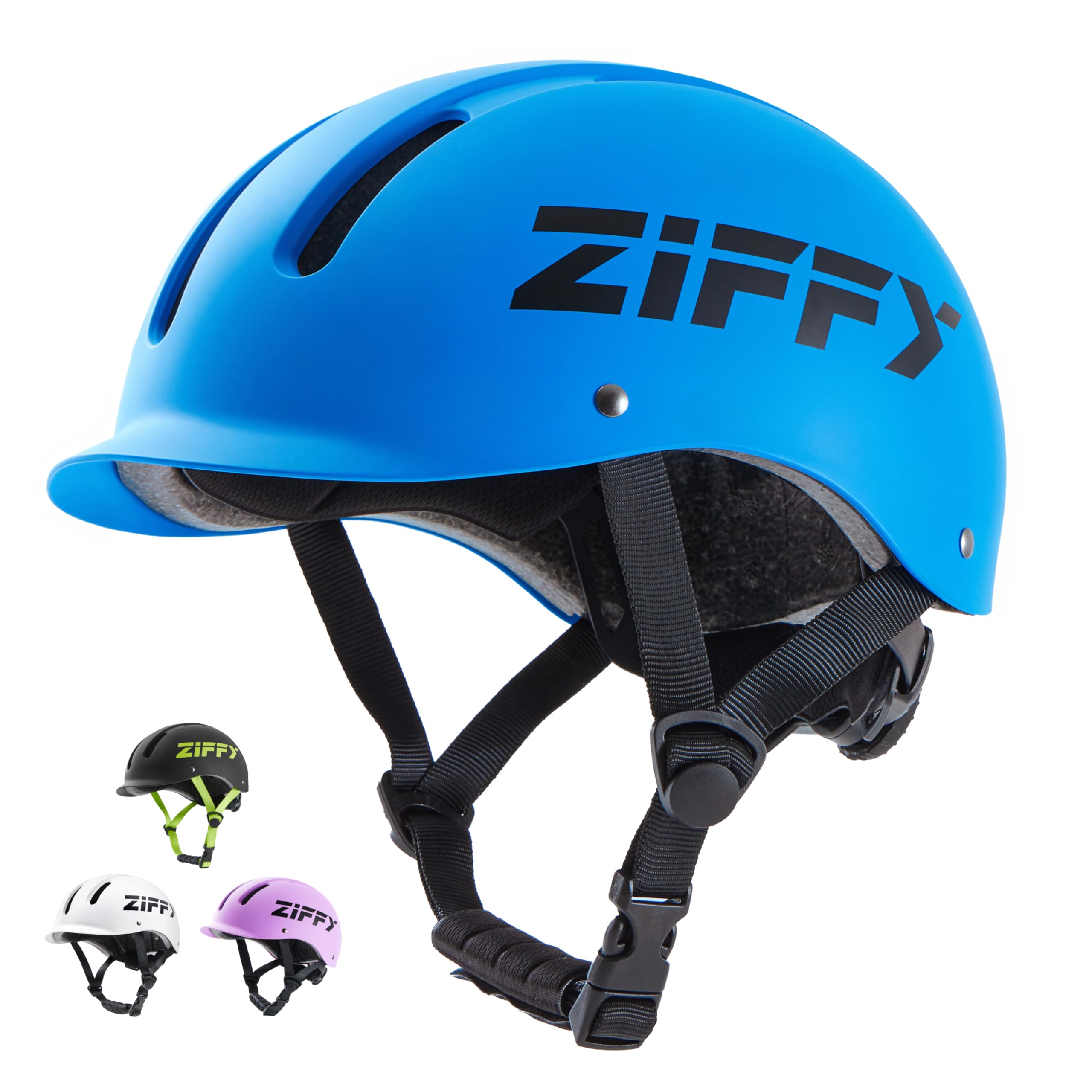 Photo 1 of JOVA ZIFFY Kids/Toddler Bike Helmet, Adjustable, Lightweight, Safety Certified Scooter Helmet for Boys & Girls with Washable Inner Lining, 2 Sizes, 4 Colors – Fits Toddlers to Youth