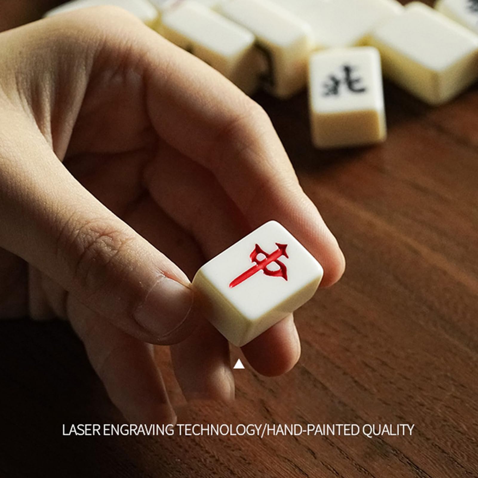 Gra w Mahjong z Kompletem Płytek 144 Sztuk Kompletne Płytki Do Zabawy