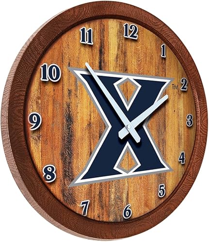 Miniatura 204 de The Fan-Brand NCAA Oklahoma Sooners: Faux Barrel Top Wall Clock Sports Team Bar Sign Décor - Home Man Cave, Party Decoration - Made On Demand