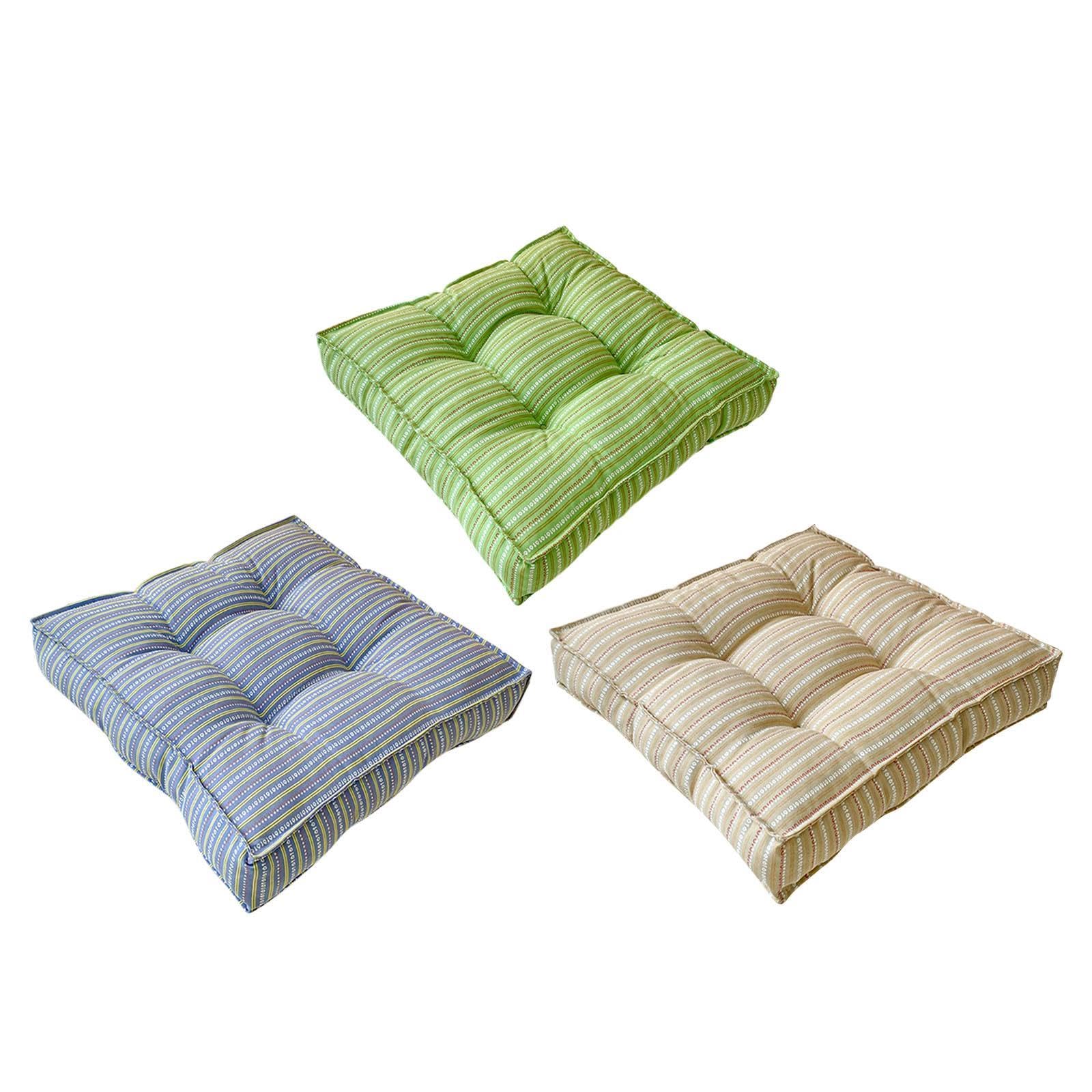 LOOM TREE Floor Pillow for Adults Floor Pouf Mat Non Slip Soft Thickened Chair Cushion Green|Home & Garden| Yard Garden & Outdoor Living| Patio & Garden Furniture| Cushions & Pads-image-44