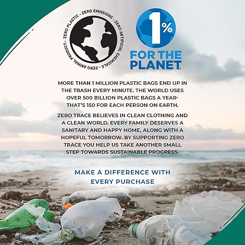 Miniatura 8 de Zero Trace Sábanas de detergente totalmente naturales potentes tiras ecológicas de viaje con aroma fresco 72 cargas 36 hojas
