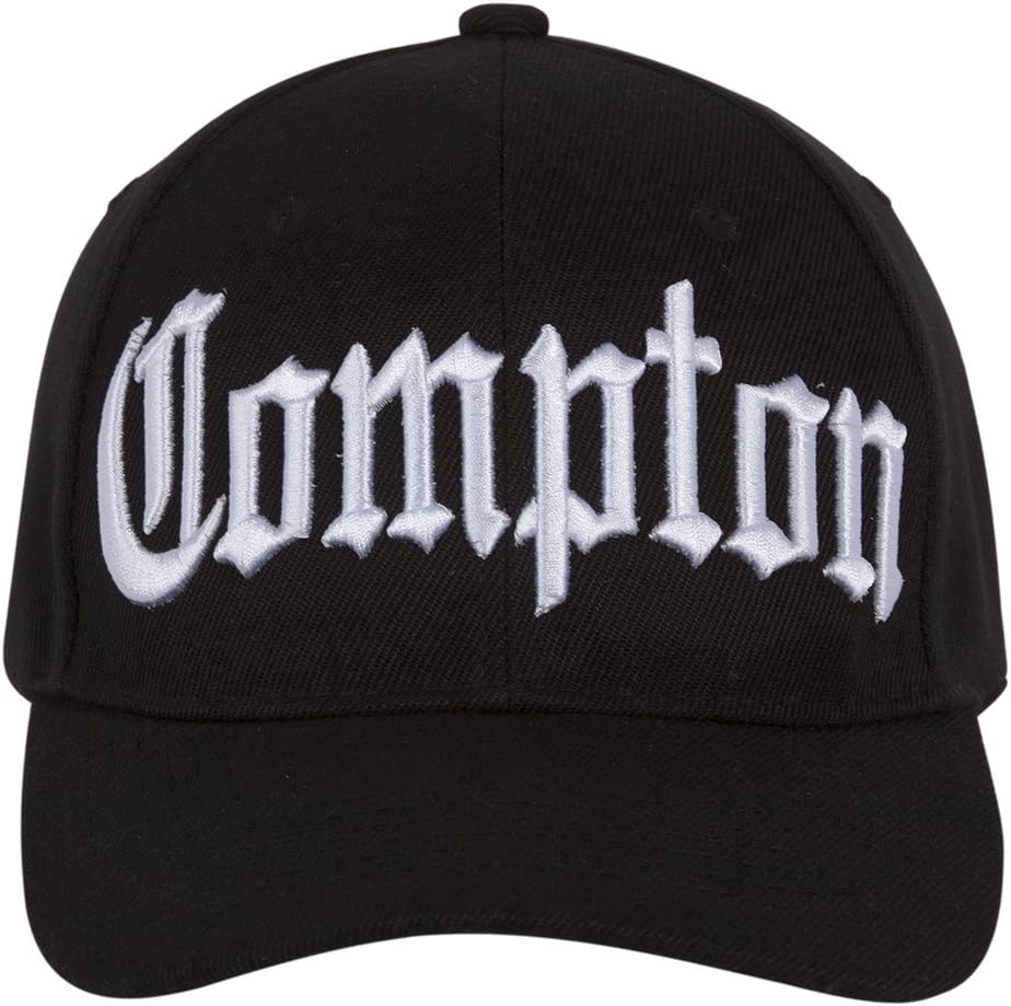 Gravity Threads GT Compton Olde English Curved Bill Adjustable Black