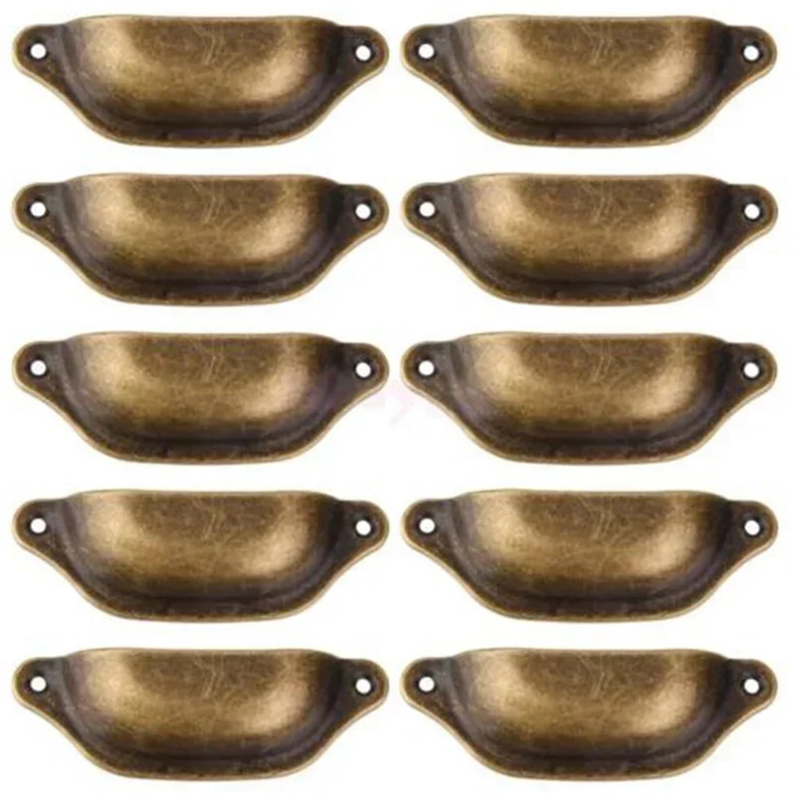 10 tiradores de armario hierro antiguo estilo industrial, retro, elegantes, for cajones, armarios, herrajes for muebles