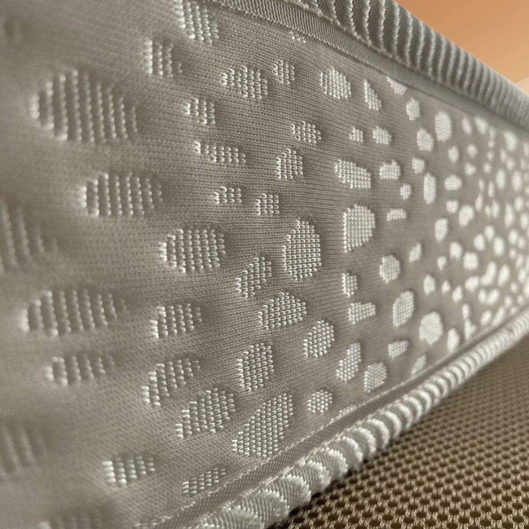 Colchón cuna 60x120 | Tejido Aloe Vera Hipoalergénico | Fabricado en España | Reversible | Certificado Oeko-Tex | Tratamiento Sanitized | CertiPUR | colchon cuna 120 x 60 cm | Altura 10cm | Tejido 3D