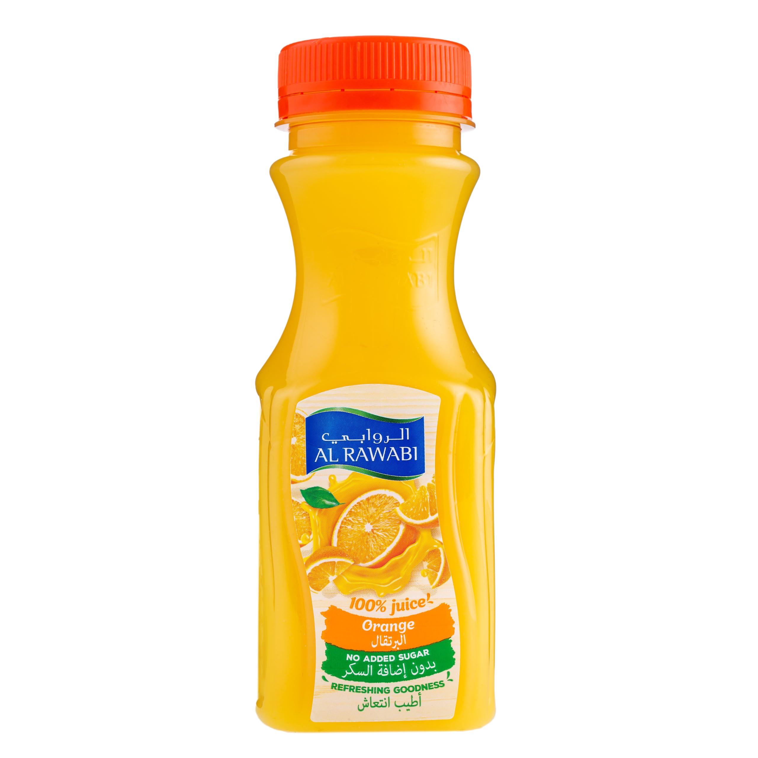Al Rawabi Fresh Orange Juice U.A.E No Added Sugar, 200 ml