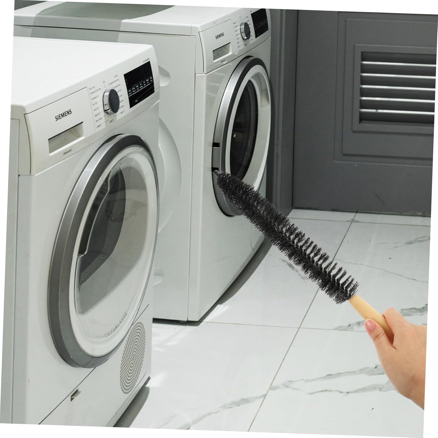 1set Chimney Cleaning Brushes Kit Chimney Sweep Tools Rods Handle Professional Cleaning Supplies for Stoves Fireplaces and Dryer Vents