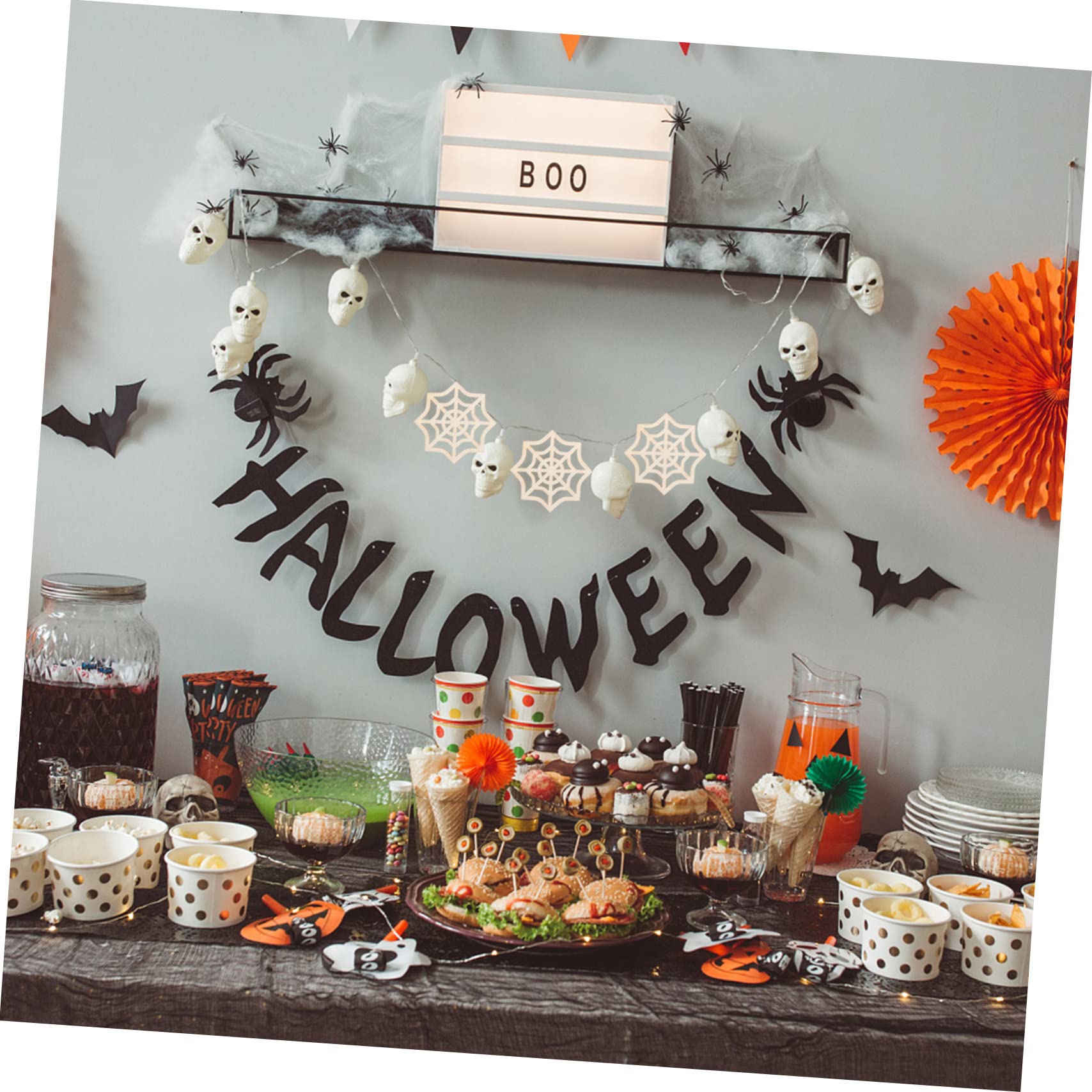 Angoily 250 Pezzi Fette Legno Halloween Creative per Lavoretti Fai da Te Decorazioni Festa in Legno Non per Manuale