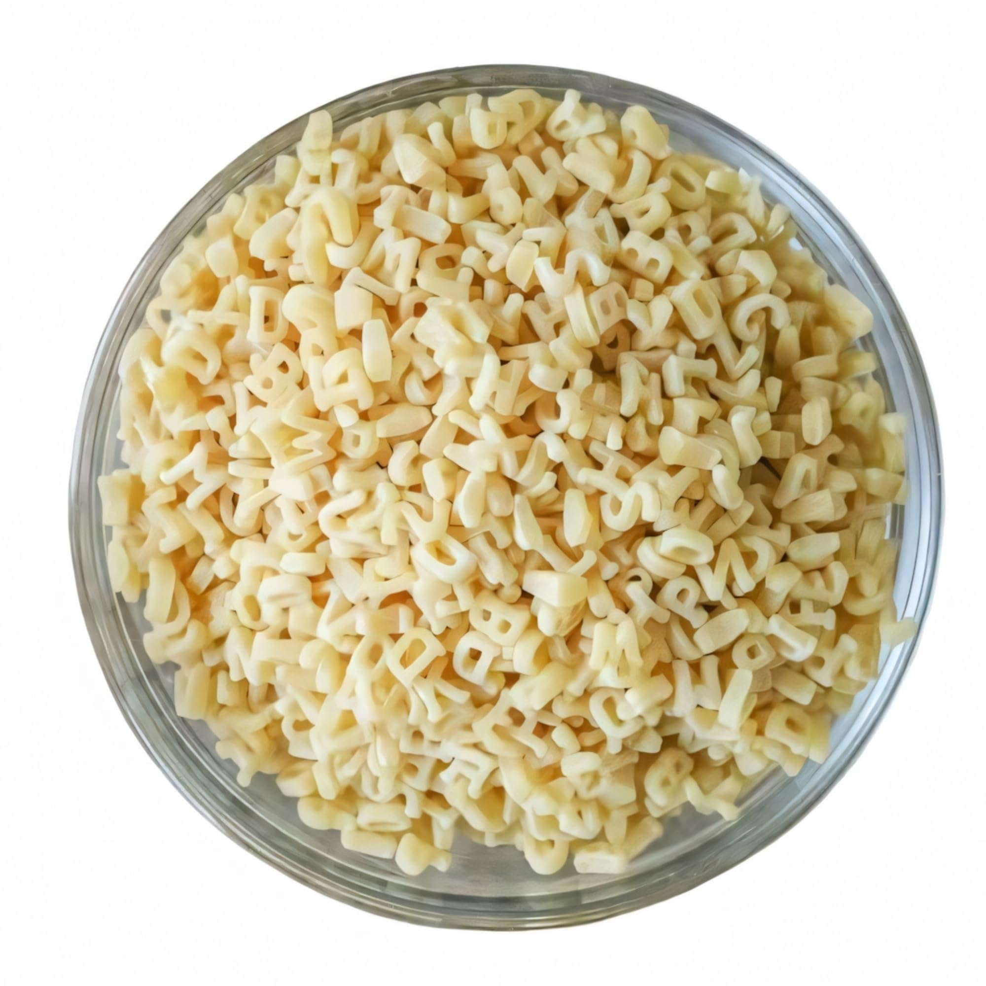 Jellybean Foods Alphabet Pasta Noodles – Alphabet Shaped Pasta – abc Pasta– English Alphabet Pasta – Pasta in Alphabetic design (2 Lbs.)