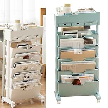 ゆきもんさま専用☆キッチンワゴン/ブックスタンド付き小物入れ