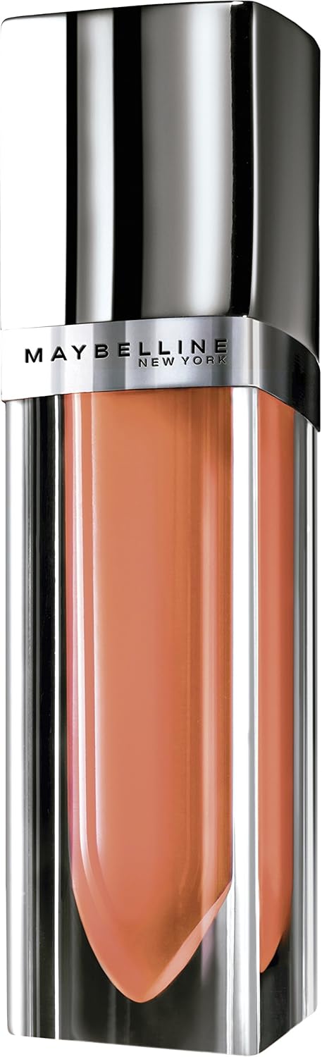 Maybelline New York Make-up Lip Gloss Color Sensational Elixir Caramel Infused / Powerful Light Brown for Colour-Intensive and Cared for Lips, 1 x 5 ml