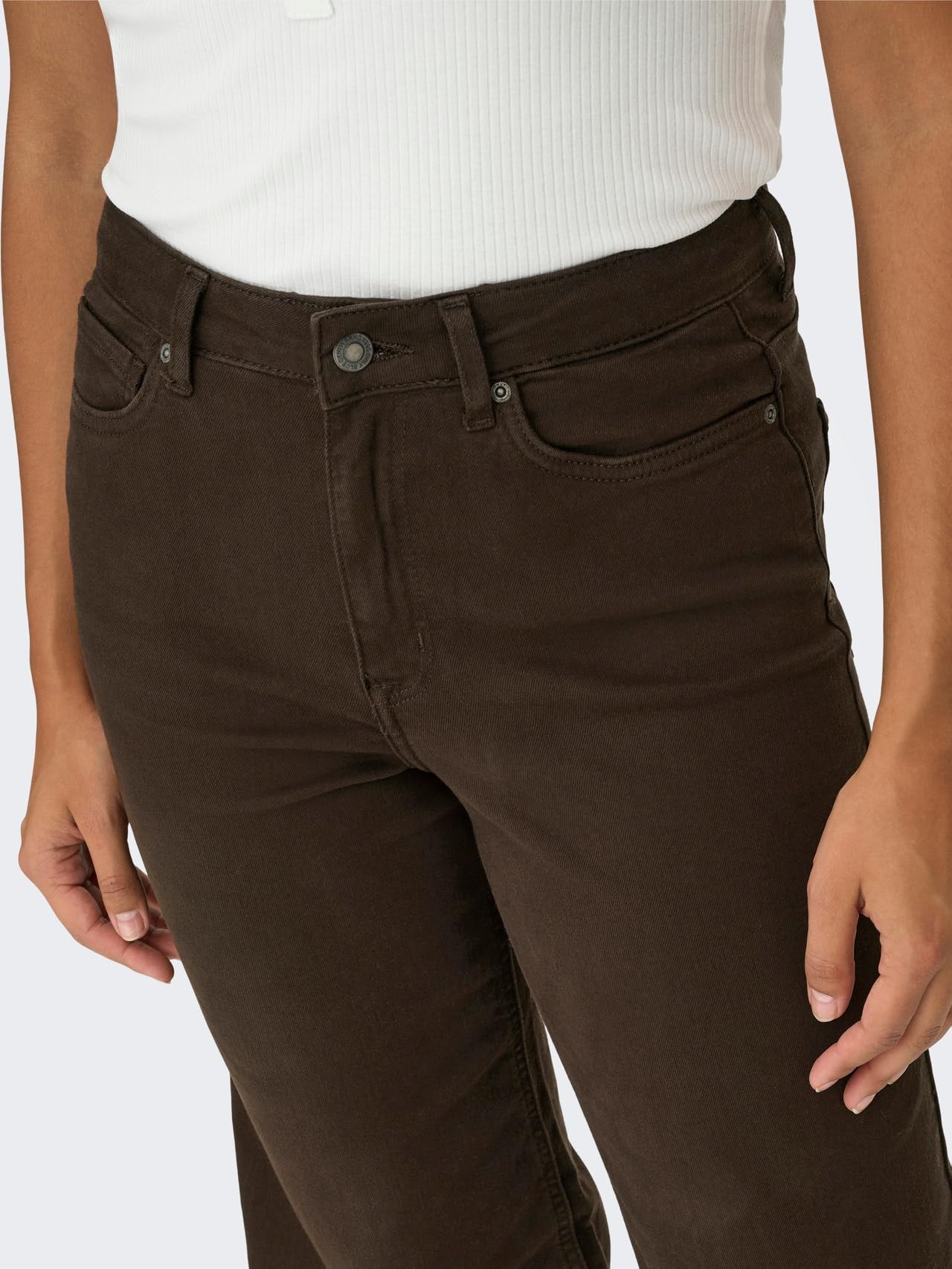 Only - Onlmadison Blush HW Wide Color DNM Noos, Onlmadison Blush HW Wide Color DNM Noos Donna